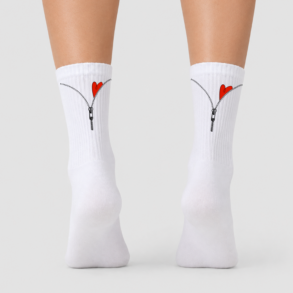 Open your Heart | Art - Socks