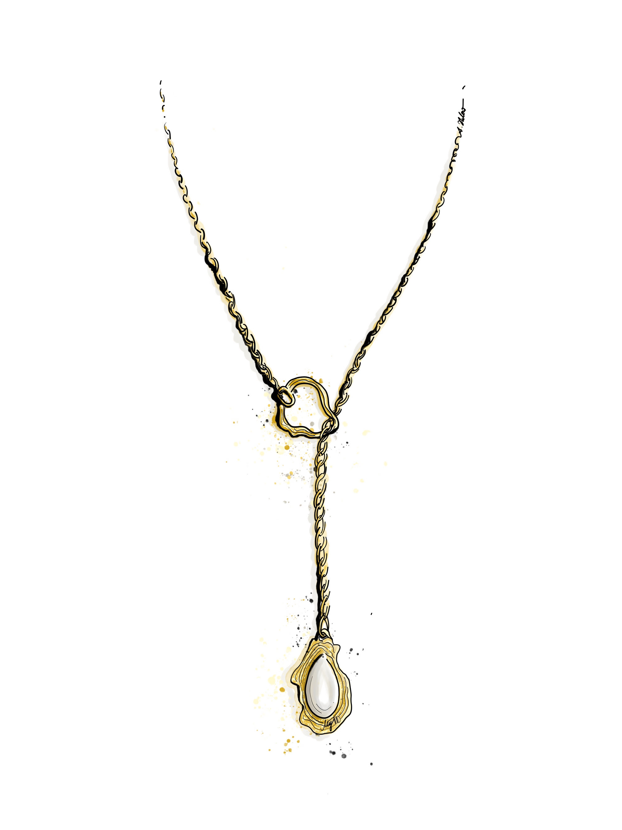My ID Chain | V-Neck