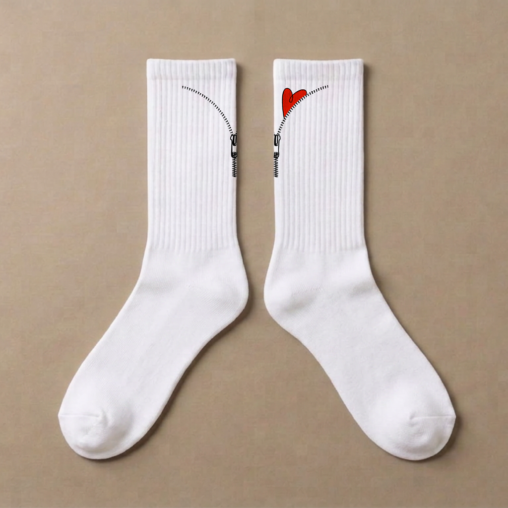 Open your Heart | Art - Socks