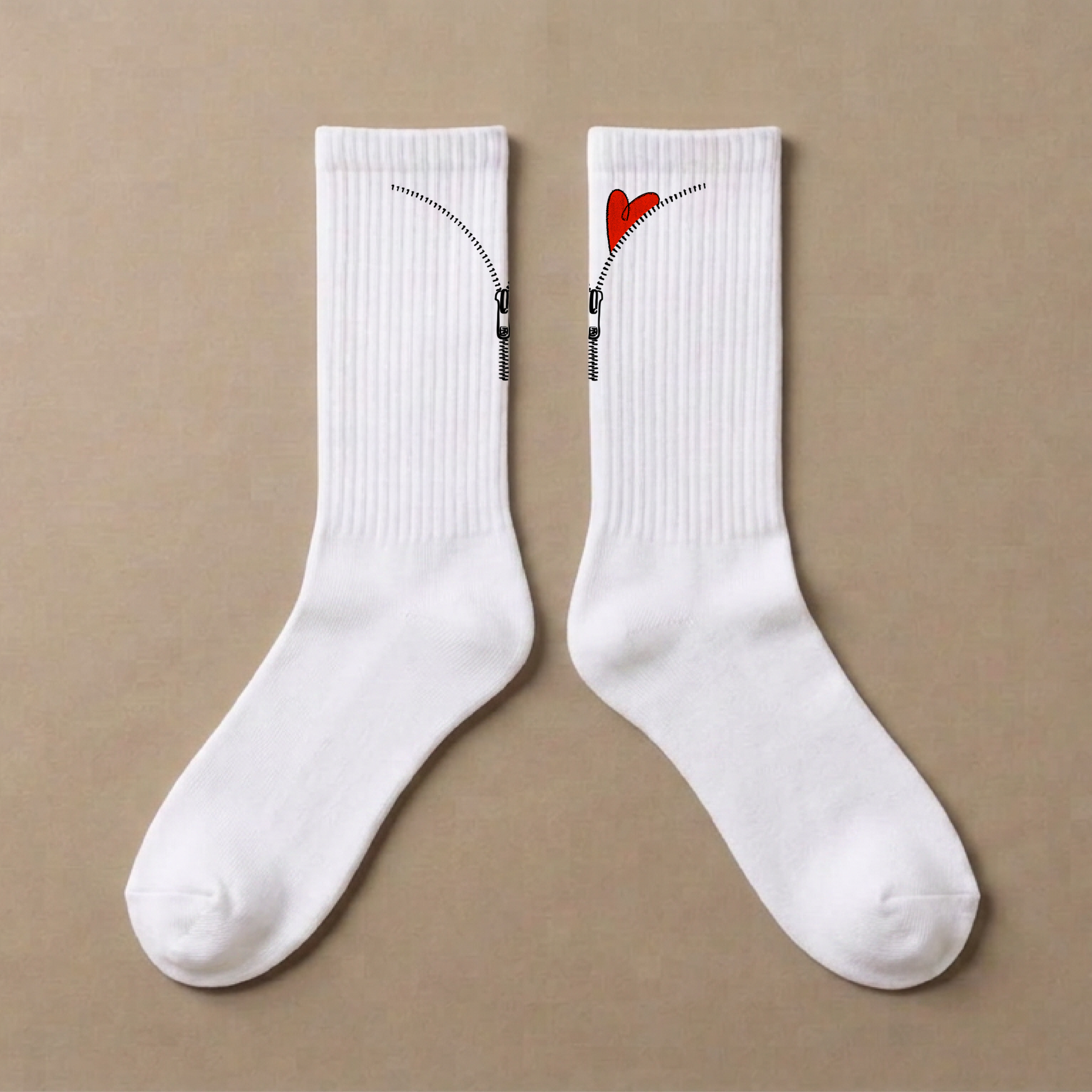Open your Heart | Art - Socks